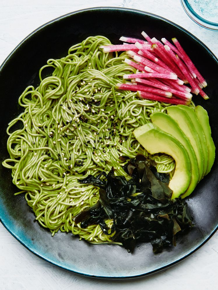 Cold Matcha Noodles