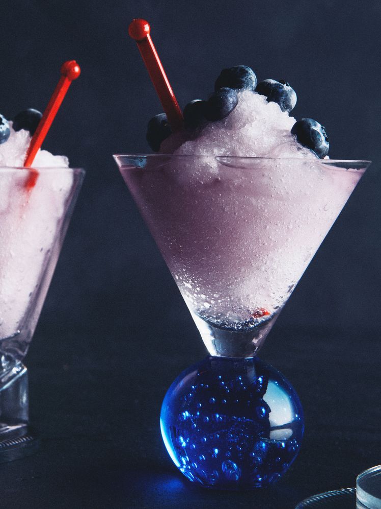 Violet Vodka Slushy